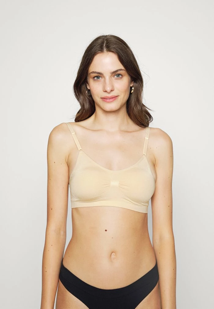 COMFORT BRA WITH SPAGHETTI STRAPS 3-PACK - Bustier - black/latte/white