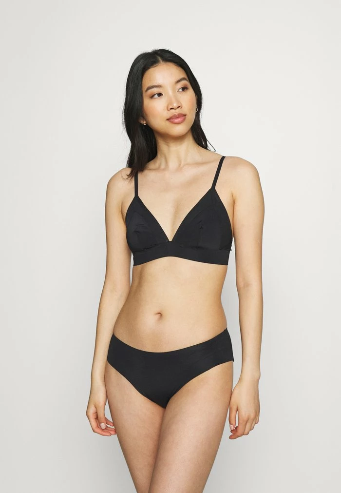 RECYCLED MESH BRA - Triangle bra - black