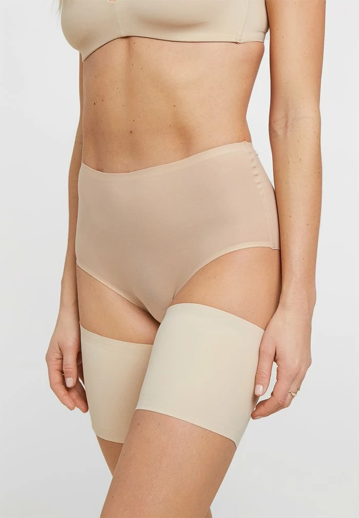 BE SWEET TO YOUR LEGS - THIGH BANDS - OBERSCHENKELBÄNDER - Over-the-knee socks - latte