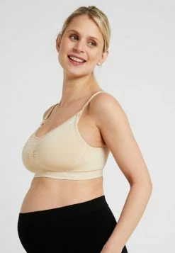 MAGIC Bodyfashion FANCY MAMA NURSING BRA - T-shirt Bra - Latte White