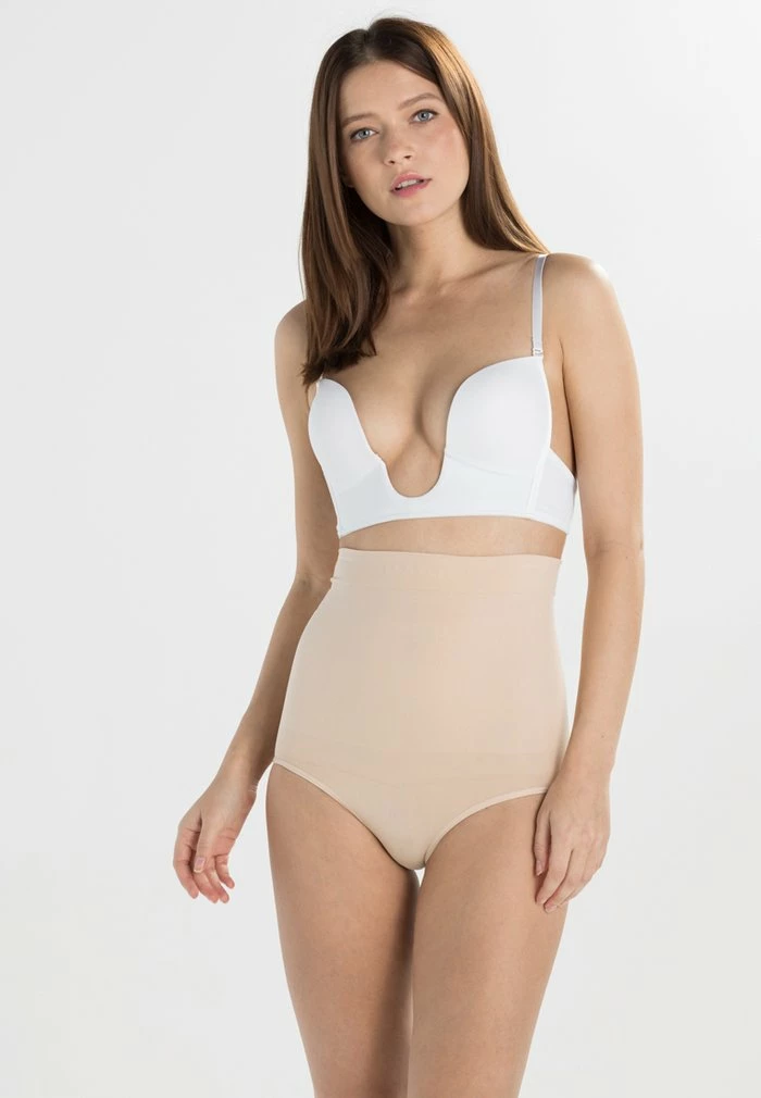 Comfort Waistnipper Brief - Shapewear - latte