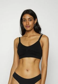 MAGIC Bodyfashion MAMA COMFORT NURSING BRA 2 PACK - T-shirt Bra - Black/latte