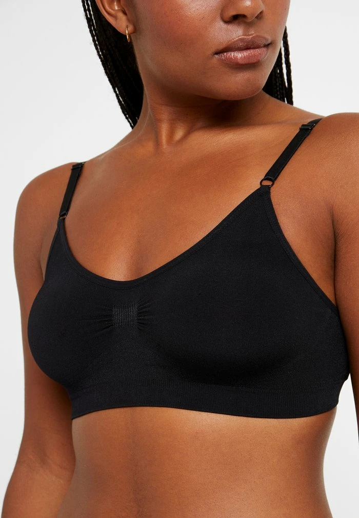 COMFORT BRA SPAGHETTI STRAPS - Bustier - black