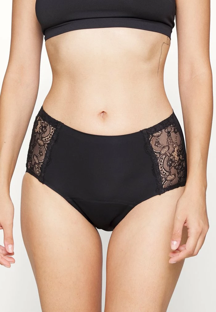 PERIODENPANTY FEEL FREE PANTY - Pants - black