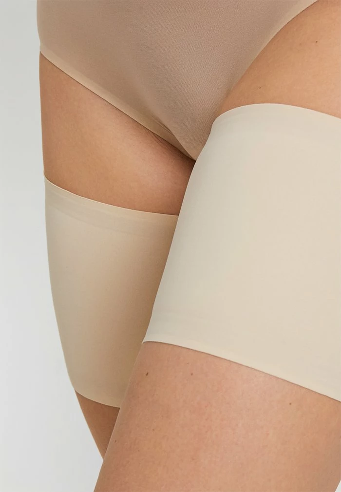 BE SWEET TO YOUR LEGS - THIGH BANDS - OBERSCHENKELBÄNDER - Over-the-knee socks - latte