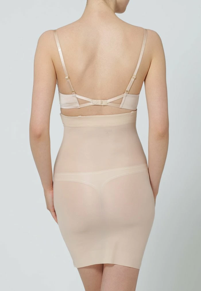 Ultra-Thin Power Hi-Skirt - Shapewear - latte