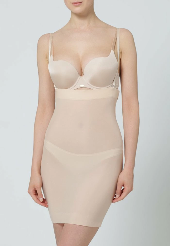 Ultra-Thin Power Hi-Skirt - Shapewear - latte