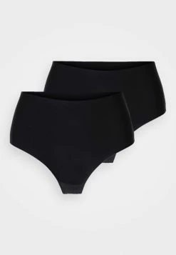 MAGIC Bodyfashion DSIRED THONG 2 PACK - Thong - Black