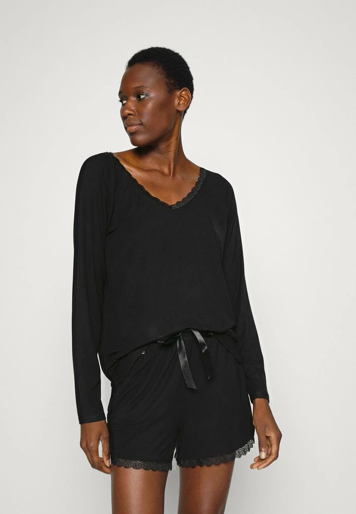 COZY - Pyjama top - black